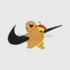 Charmander Pokémon Embroidered Patch