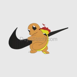 Charmander Pokémon Embroidered Patch