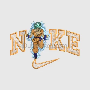 Super Saiyan Blue Nike Embroidery