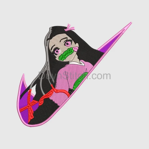 Nezuko Kamado Embroidery Patch