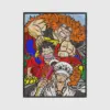 One Piece Anime Trio Embroidery