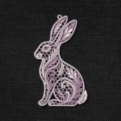 Rabbit FSL Embroidery Design